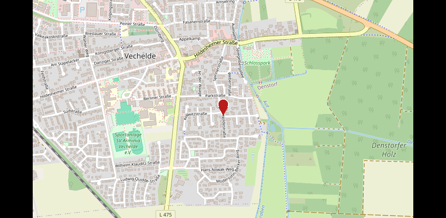 Kartenvorschau Standort Vechelde (lokal gespeichert)